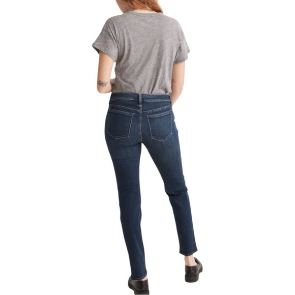 Madewell Maternity Side-Panel Stovepipe Jeans in
Dahill Wash Size 31 - Picture 3 of 13